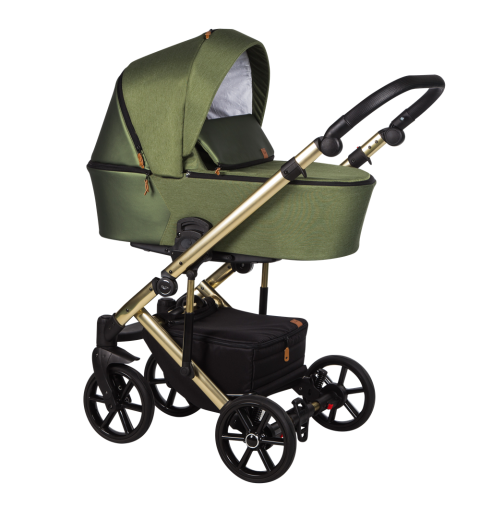Baby Merc Mosca Limited - wózek wielofunkcyjny, zestaw 2w1 z opcją 3w1 i 4w1 | MOL/MO03/ZE